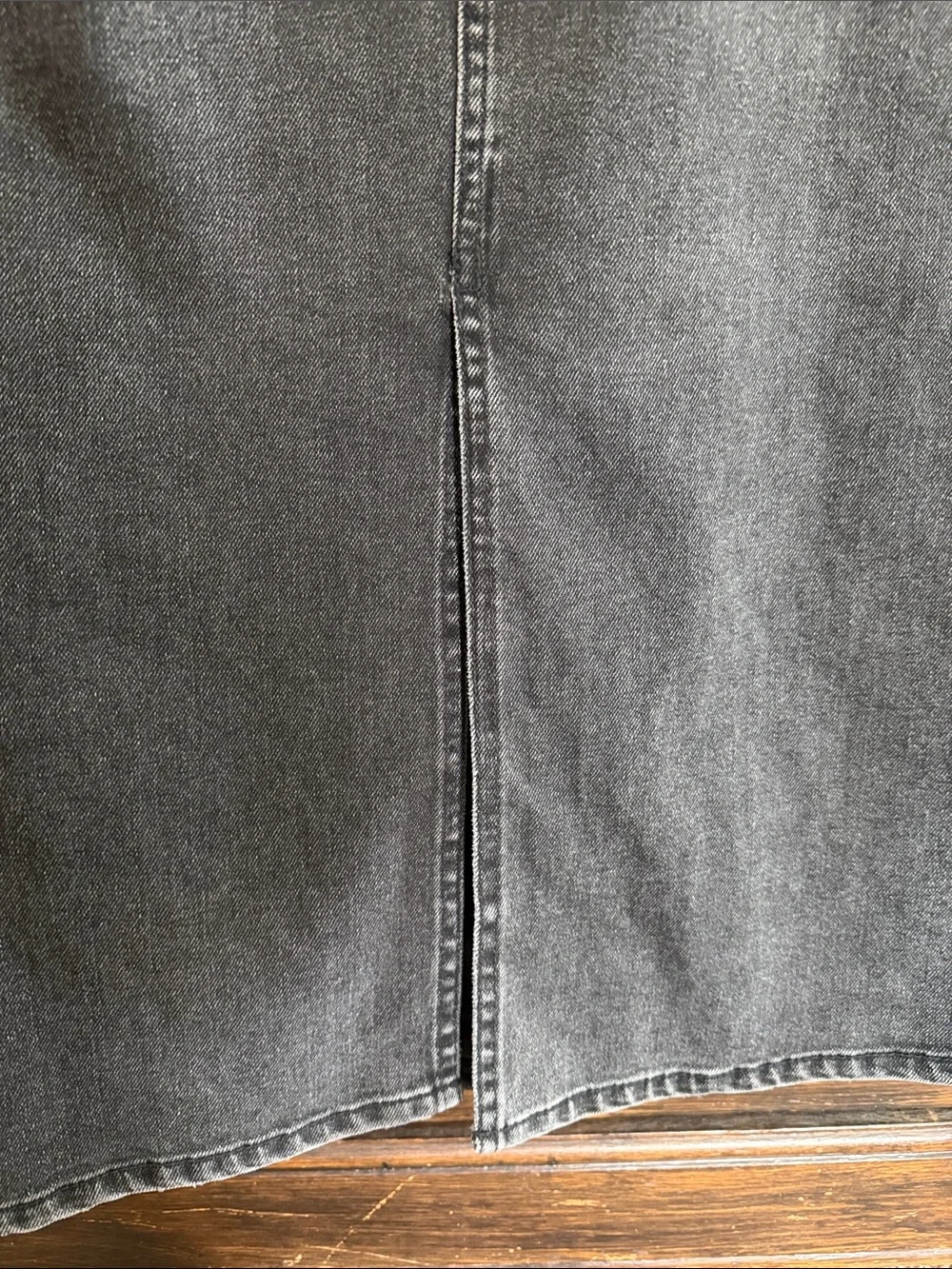 Zara Denim Pencil Skirt